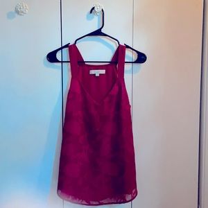 Loft red blouse - size XS